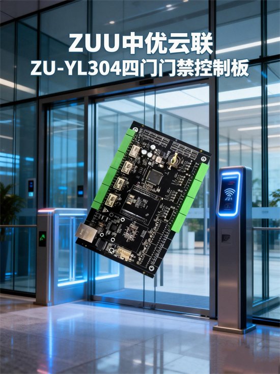 ZU-YL304 工业级四门门禁控制板