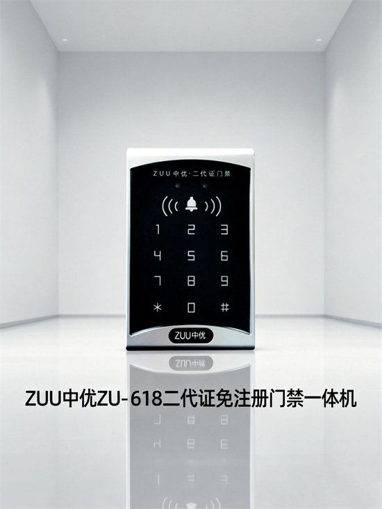 ZU-L618二代证门禁机 · 免注册刷证开门终端