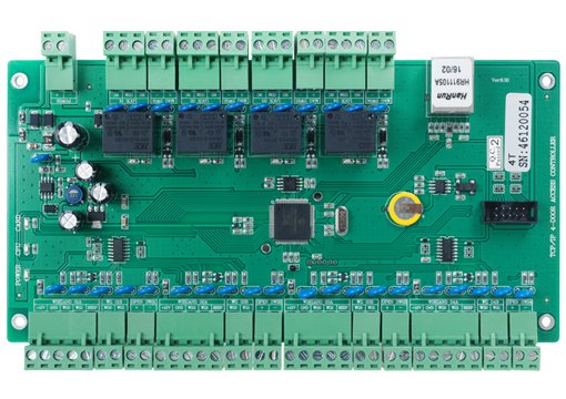 ZU-5804T 四门门禁控制板 · TCP/IP 智能多门控制器